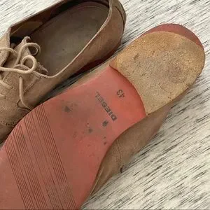 Diesel | Shoes | Diesel Tan Suede Mens Lace Up Oxfords  display picture 3